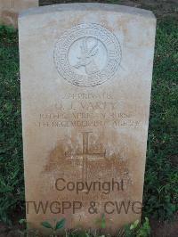 Dar Es Salaam War Cemetery - Varty, Oswald James